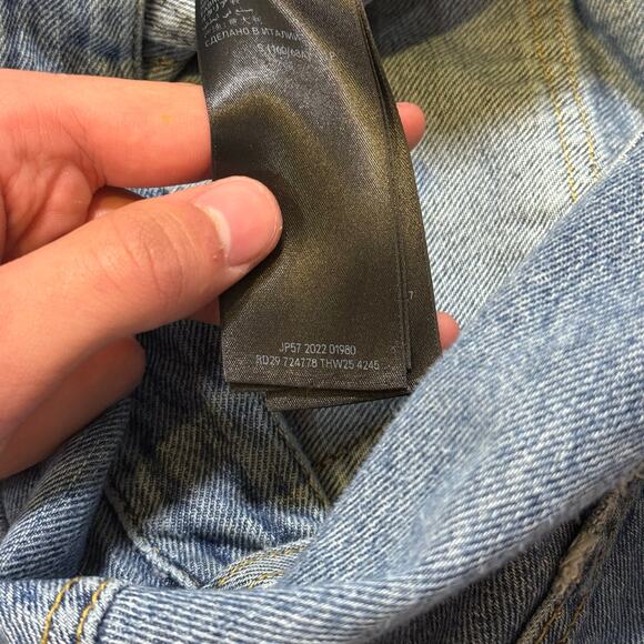 Authentic Balenciaga X Adidas Baggy Jeans S - Picture 7 of 7